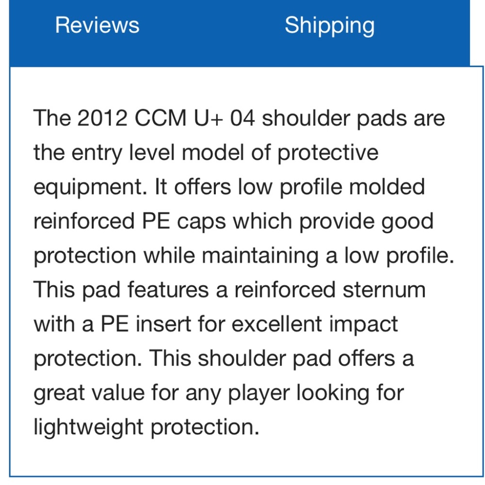 CCM Kids Protective Hockey Shirt - Red and White (6-8 yo) - Picture 2 of 6